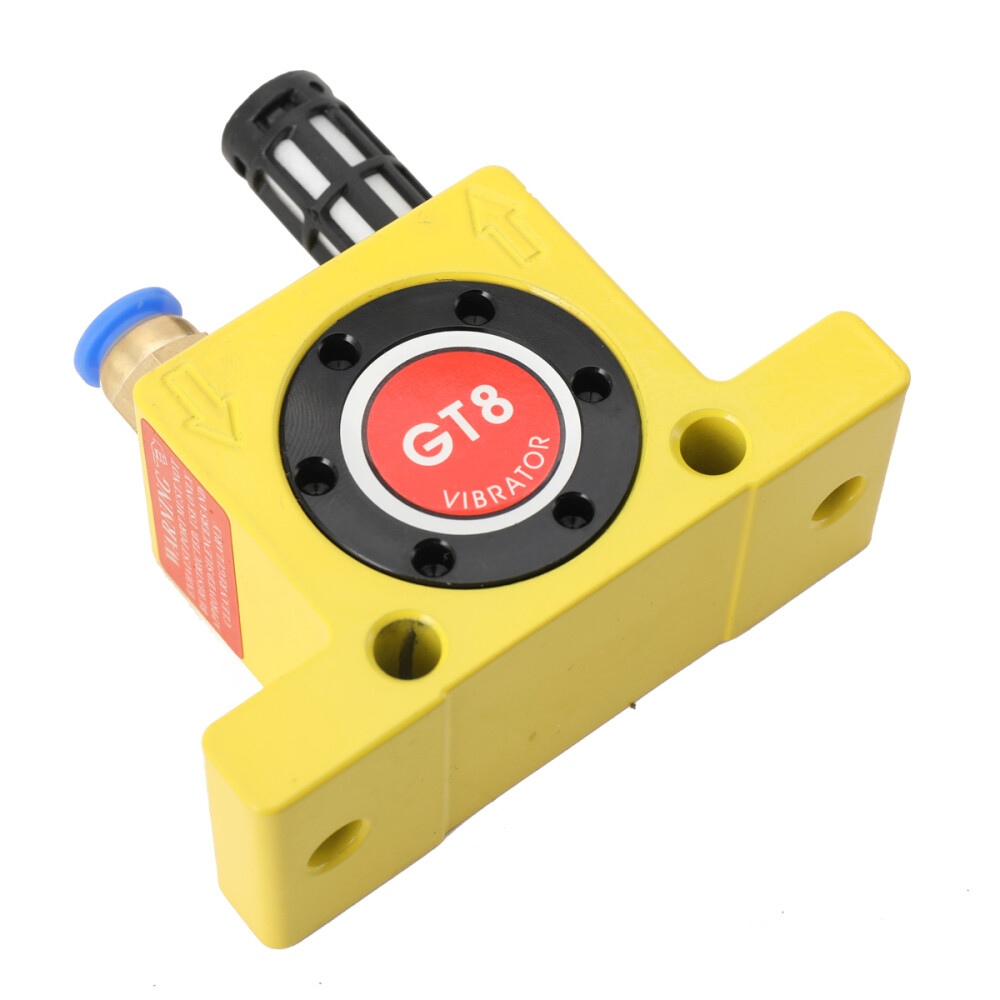 (10-Pieces) GT8 Pneumatic Turbine Vibrators for hopper Golden with Free Muffler