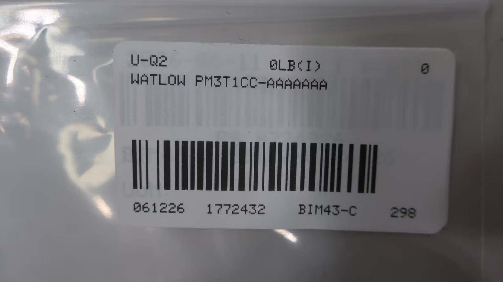 Watlow PM3T1CC-AAAAAAA Ez-zone Multi-function Controller 100-240v-ac