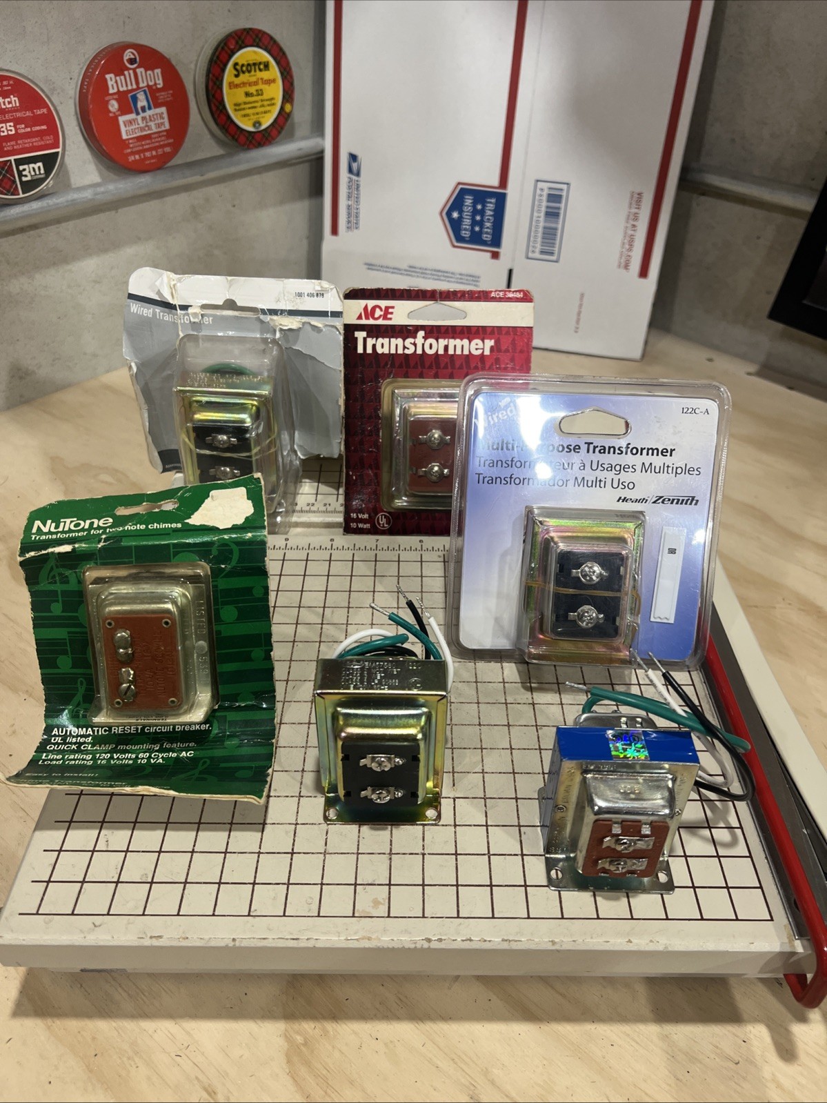 LOT OF 6 Low Voltage Transformers 16 Volt 10VA 120 V NEW