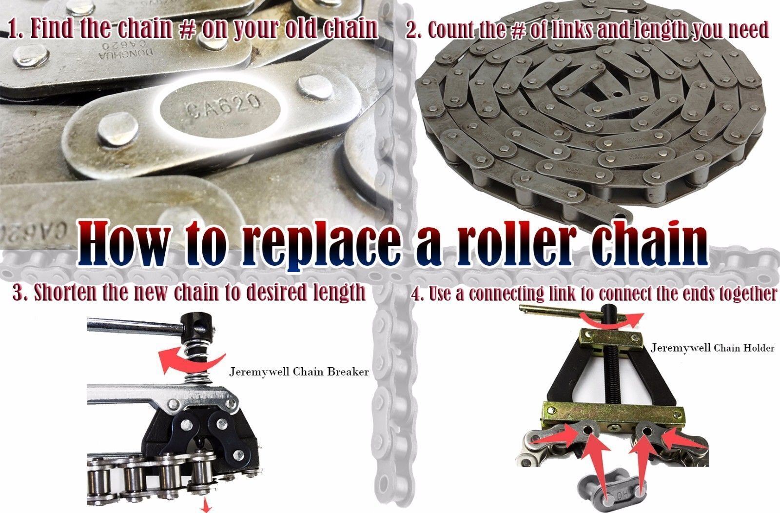 C2050 Conveyor Roller Chain Offset Link (4PCS)