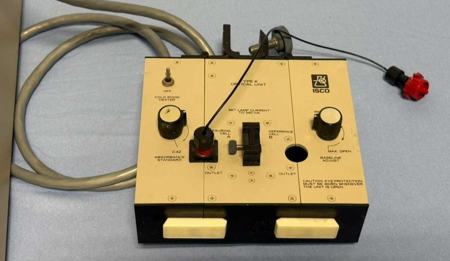 ISCO UA-5 Absorbance/Fluorescence Detector w/ Type 6 Optical Unit Part 89243