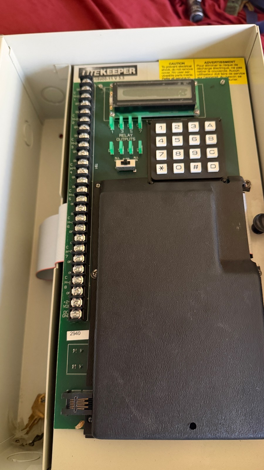Lithuania lighting LiteKeeper 8 Stand Alone Lighting Control Panel