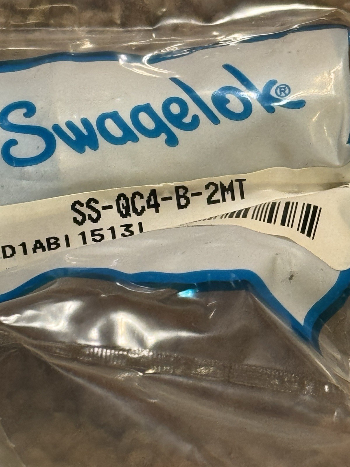 Lot Of 6 Swagelok SS-QC4-B-2MT QUICK CONNECT