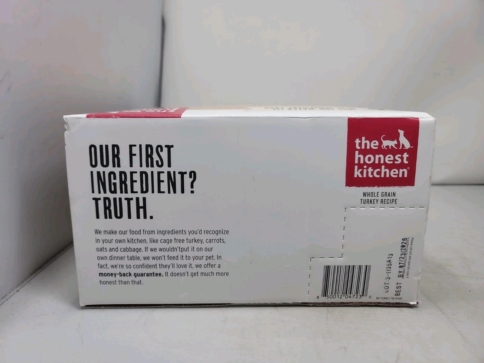 The Honest Kitchen Dehydrated Whole Grain Turkey Dog Food, 7 lb Box