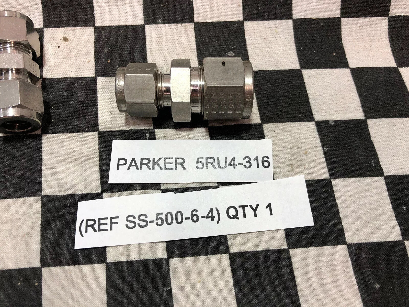 SWAGELOK/Parker TEE UNION ELBOW 6ET6-316,5RU4-316, 6SC6-316 SS- 600-2-8 SS-600-3