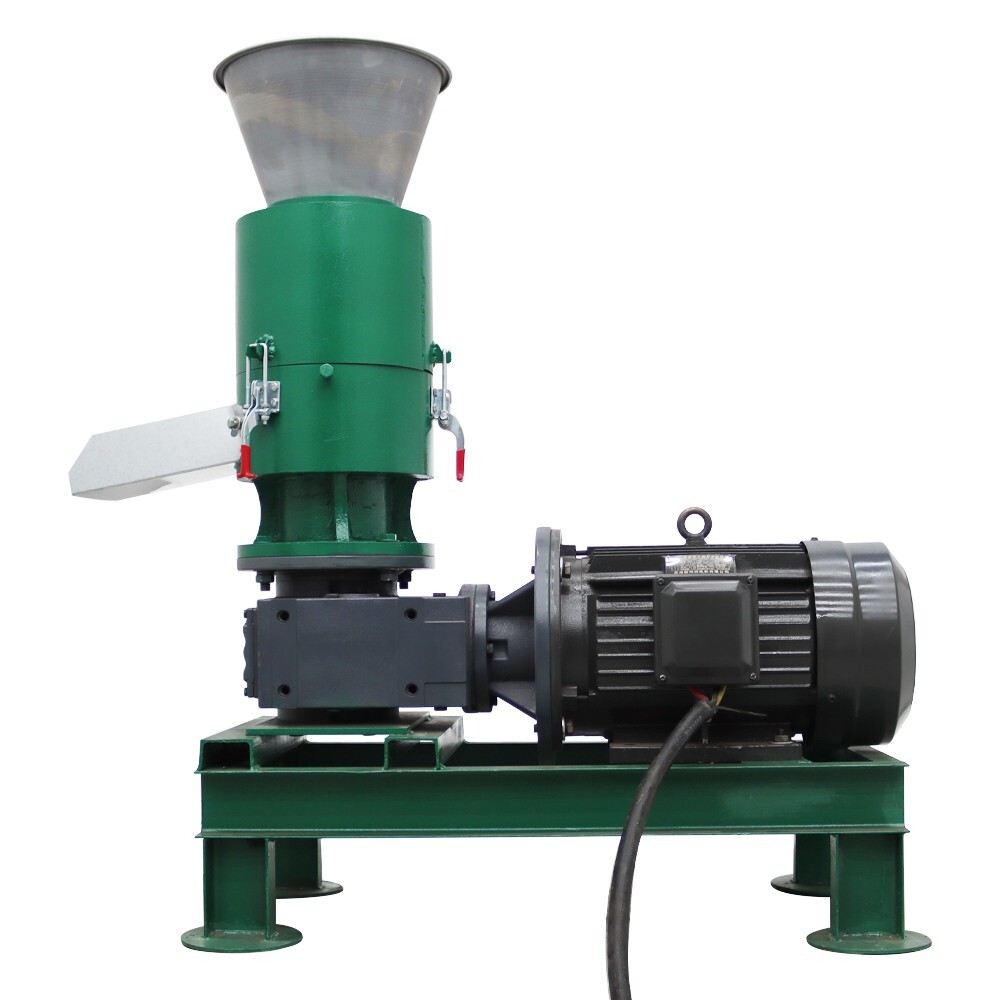 Electric Sawdust Pellet Mill Machine Wood/ Straw Pelletizer Granulator 220V