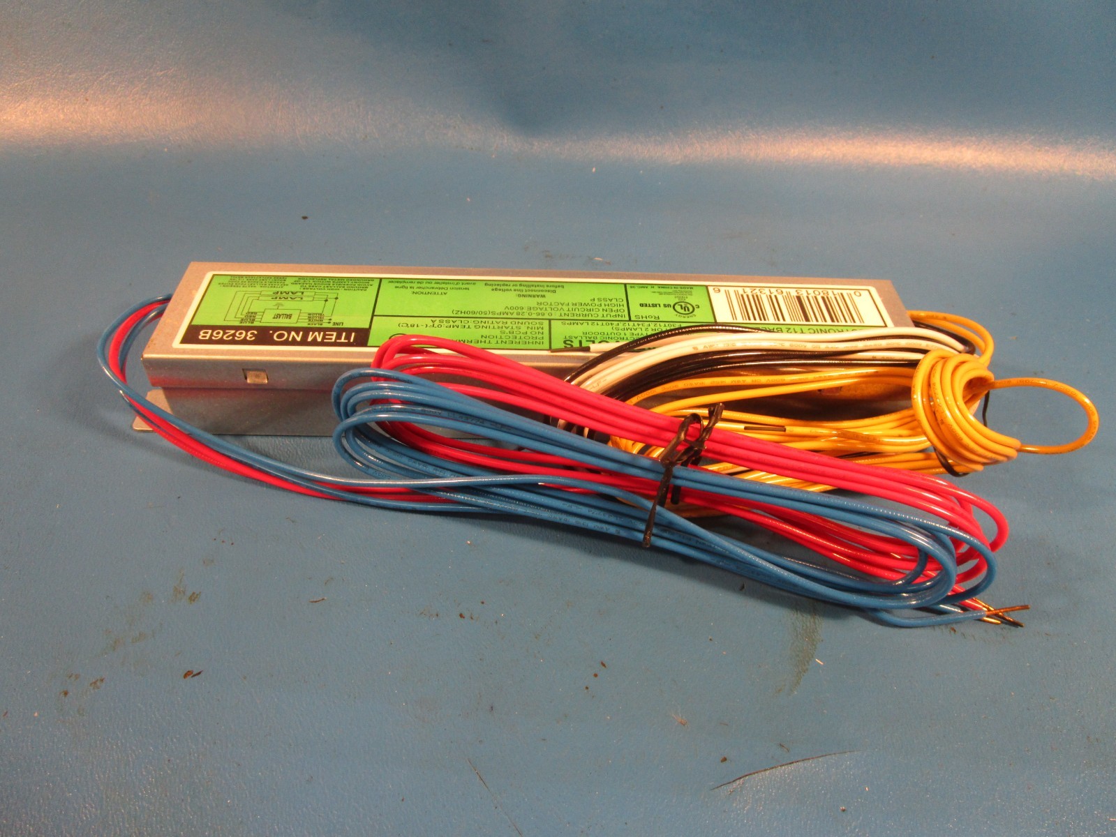 DAMAR BALLAST EL240-120/277HF, Rapid Start, 120-277VOLTS 50/60 Hertz, High Power
