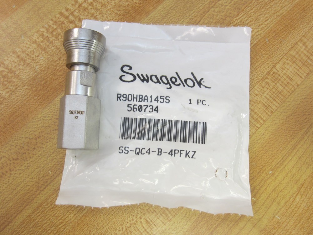 Swagelok SS-QC4-B-4PFKZ SS Instrumentation Quick Connect Body 560734001 (Pack of
