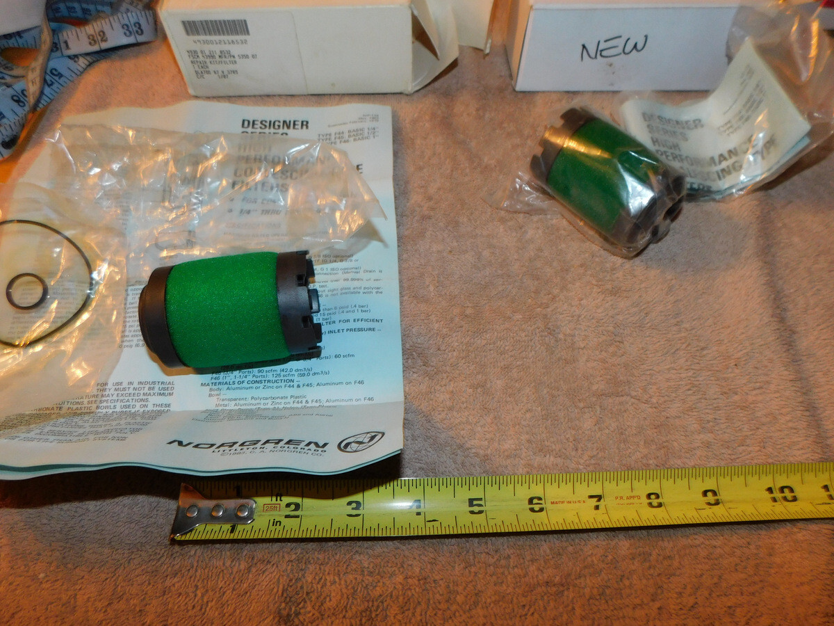 Norgren Filter 5350-03 Filter Kit 535003 GET 2 Repair Filter Kit Lot NIB