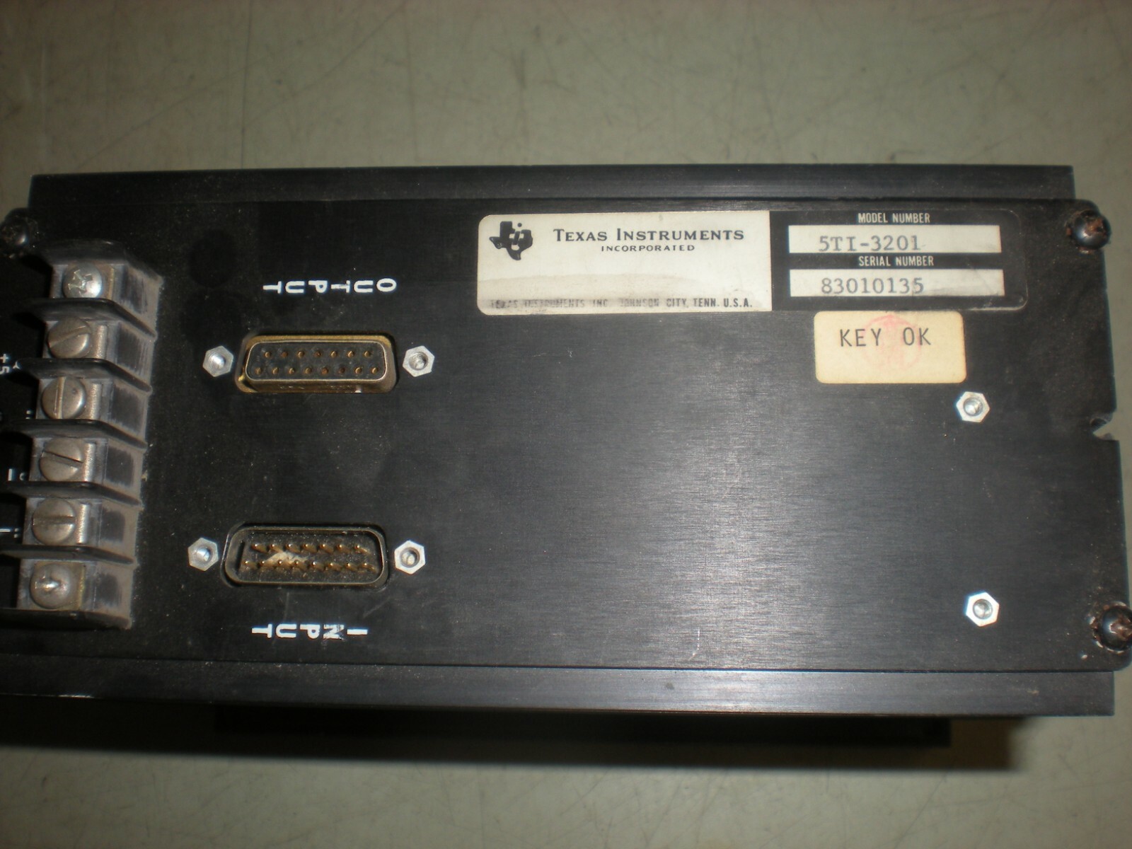Texas Instruments 5TI-3201 Timer Counter Module – Untested – No Key