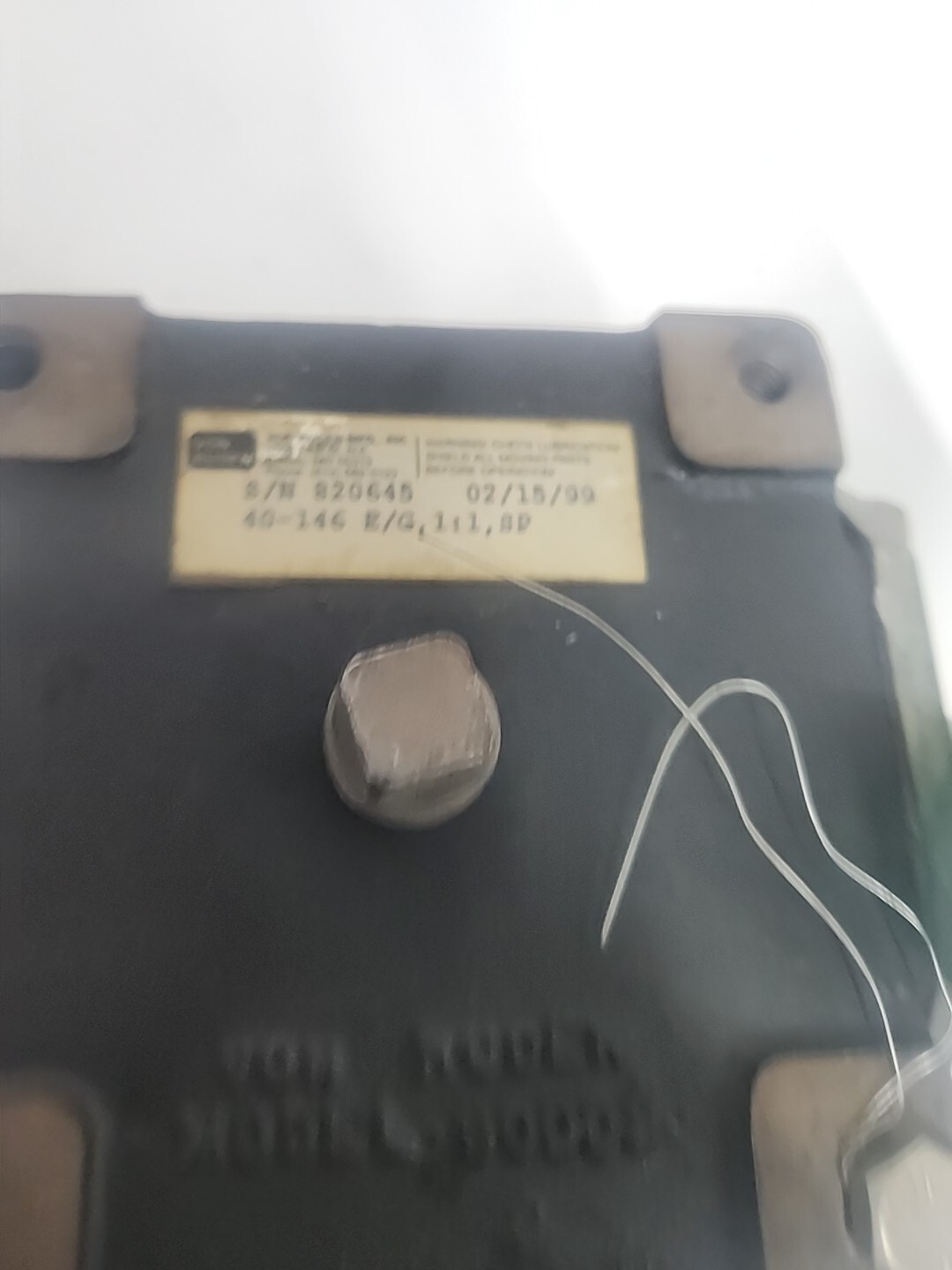 VON RUDEN 90002 GEAR REDUCER TEE * USED * 40-146 E/G, 1: 1, SP