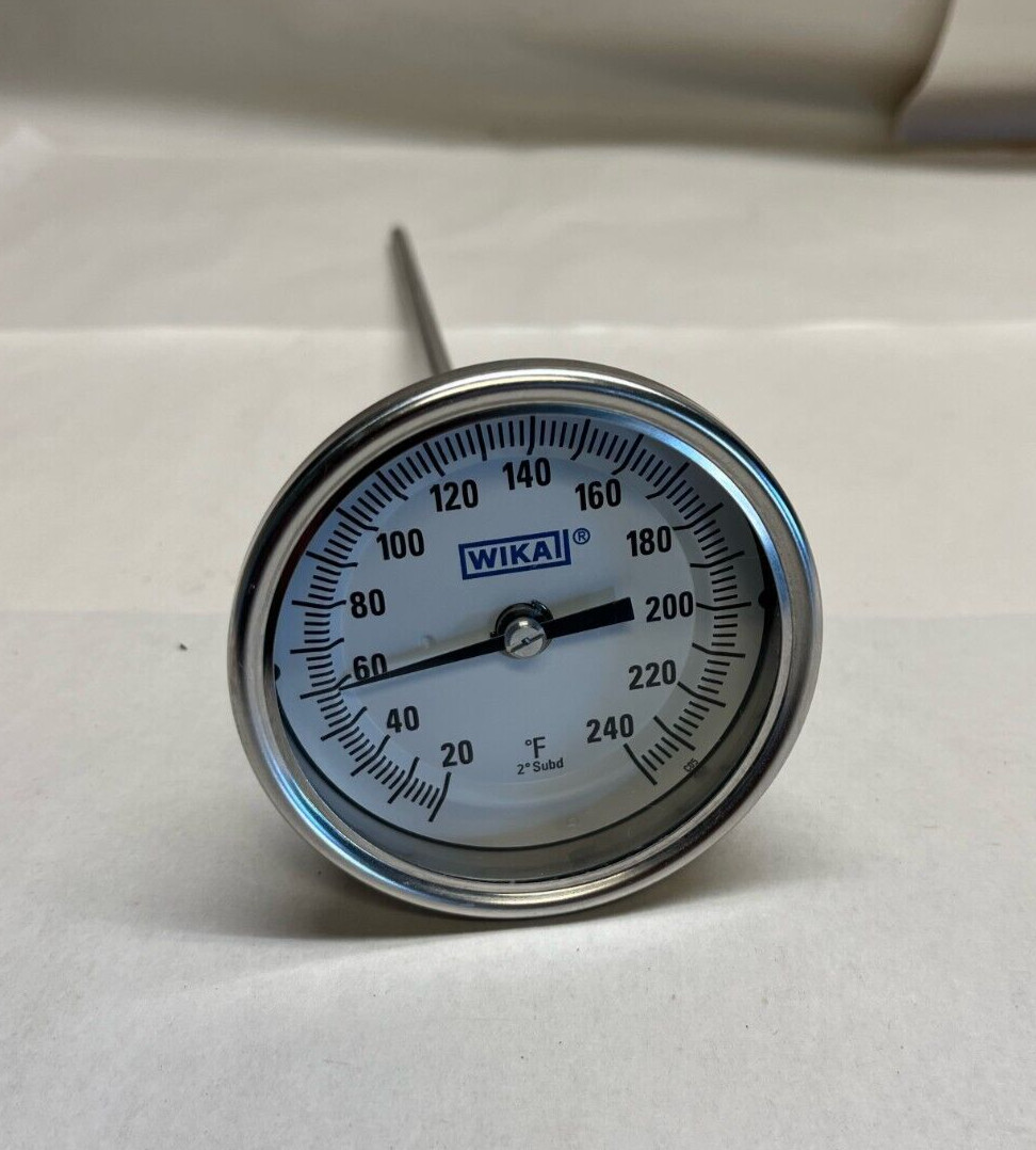 WIKA Temperature Gauge 240 Degrees by 2s Farenheit (EV2)