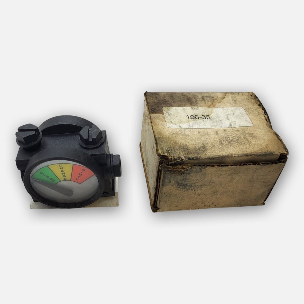 NEW MASTER PNEUMATICS 106-35 PRESSURE GAUGE DIFFERENTIAL *READ*