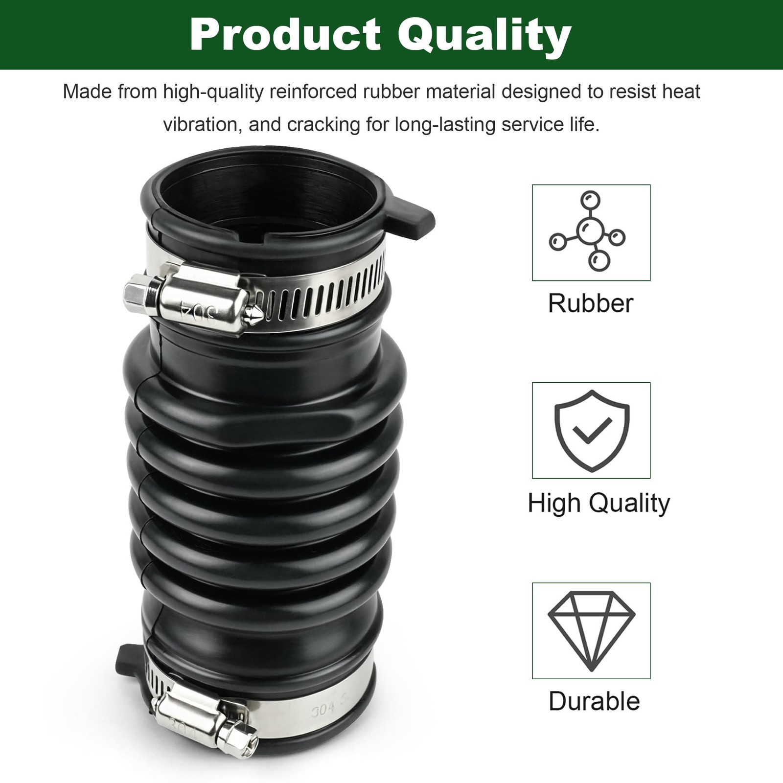 16578-9KA0A Engine Air Intake Hose Duct Tube Compatible with Nissan Versa 201…