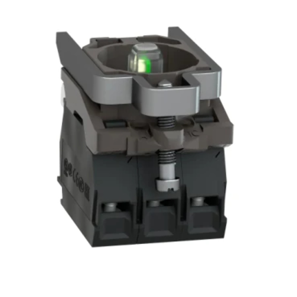SCHNEIDER ELECTRIC, ZB4BW0B33, Harmony XB4, Light block with body/fixing collar