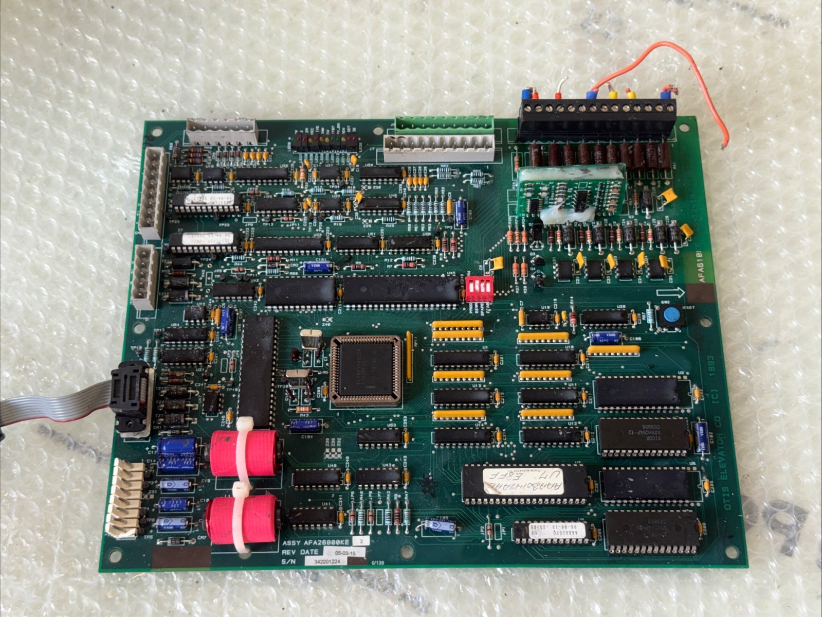 Otis Elevator AFA610KE 95-12-18 Assy AFA 26800KE Board