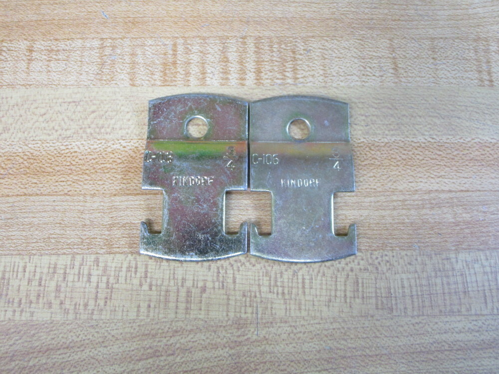 Kindorf C-106-3/4 Pipe Strap C-106 W/Out Hardware (Pack of 27)