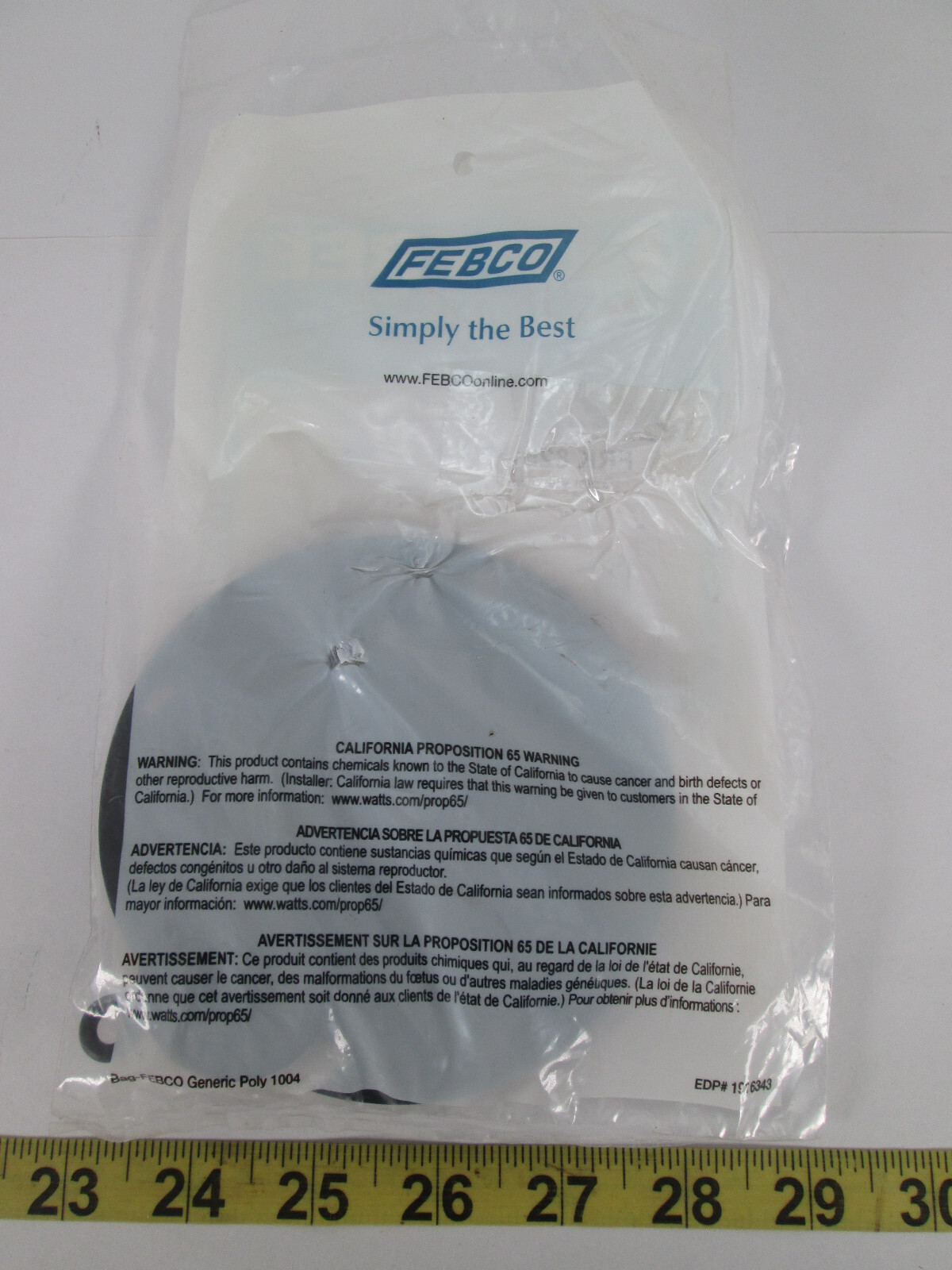 New NOS Febco Total Valve Rubber Parts Repair Kit FRK 825Y-RT 3/4 – 1-1/4″
