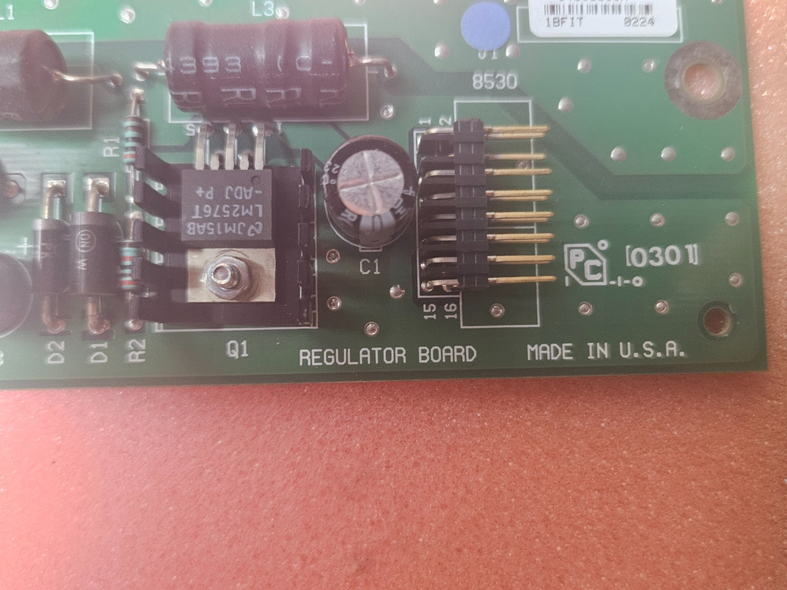 Mettler Toledo Regulator Board 14506800A 68000004