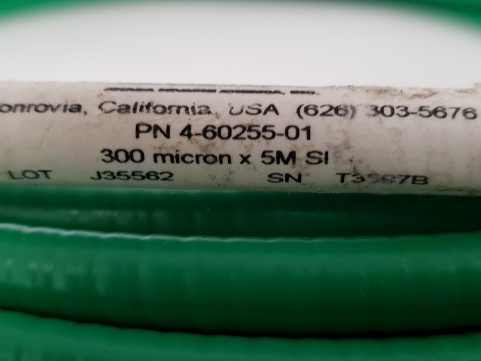 UNITEK MIYACHI 4-60255-01 LASER FIBER OPTIC CABLE 300 MICRON x 50M SI NNB