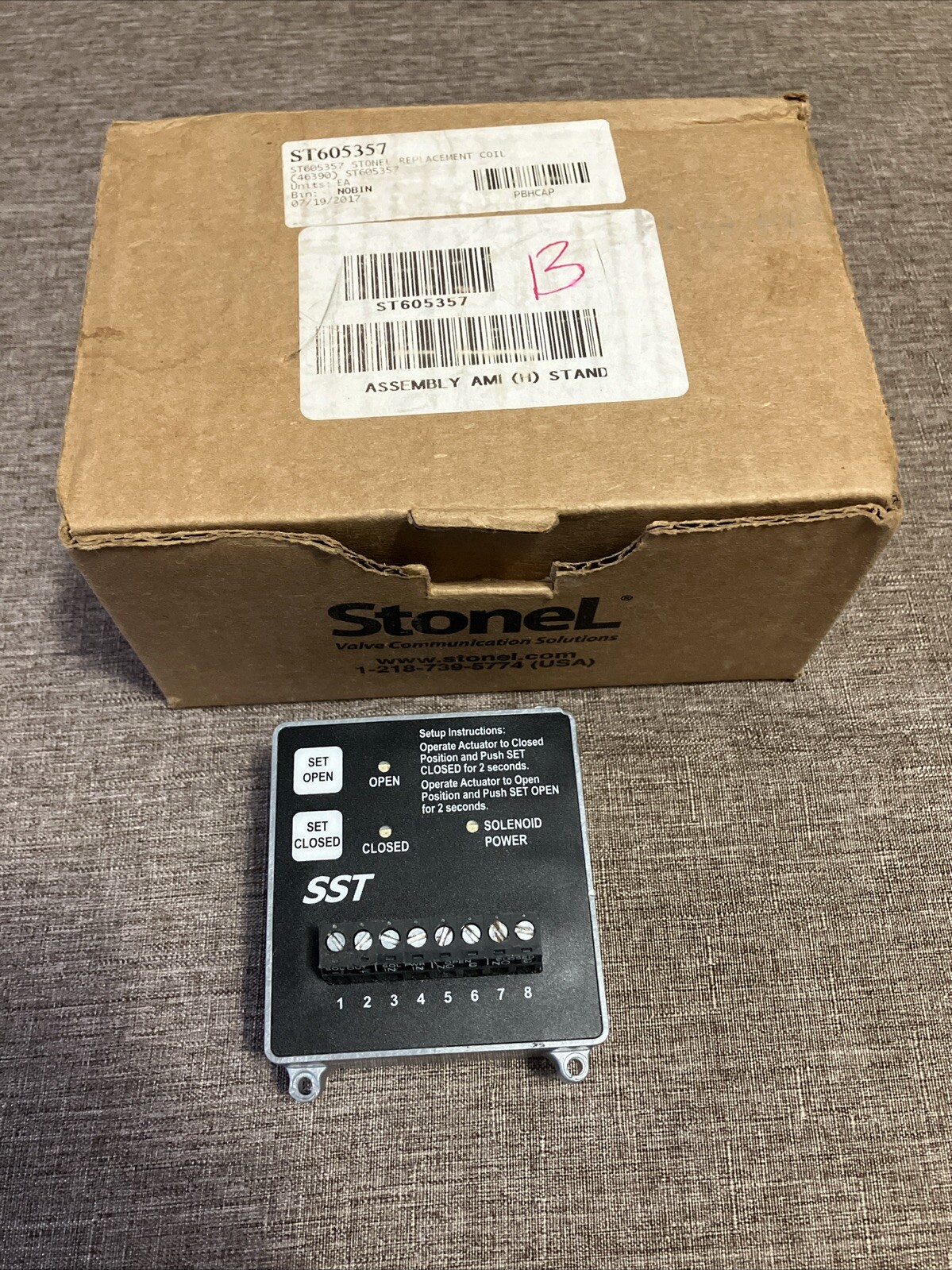 Stonel SST Solid State Switch 466001161119 120VAC NSNP XV