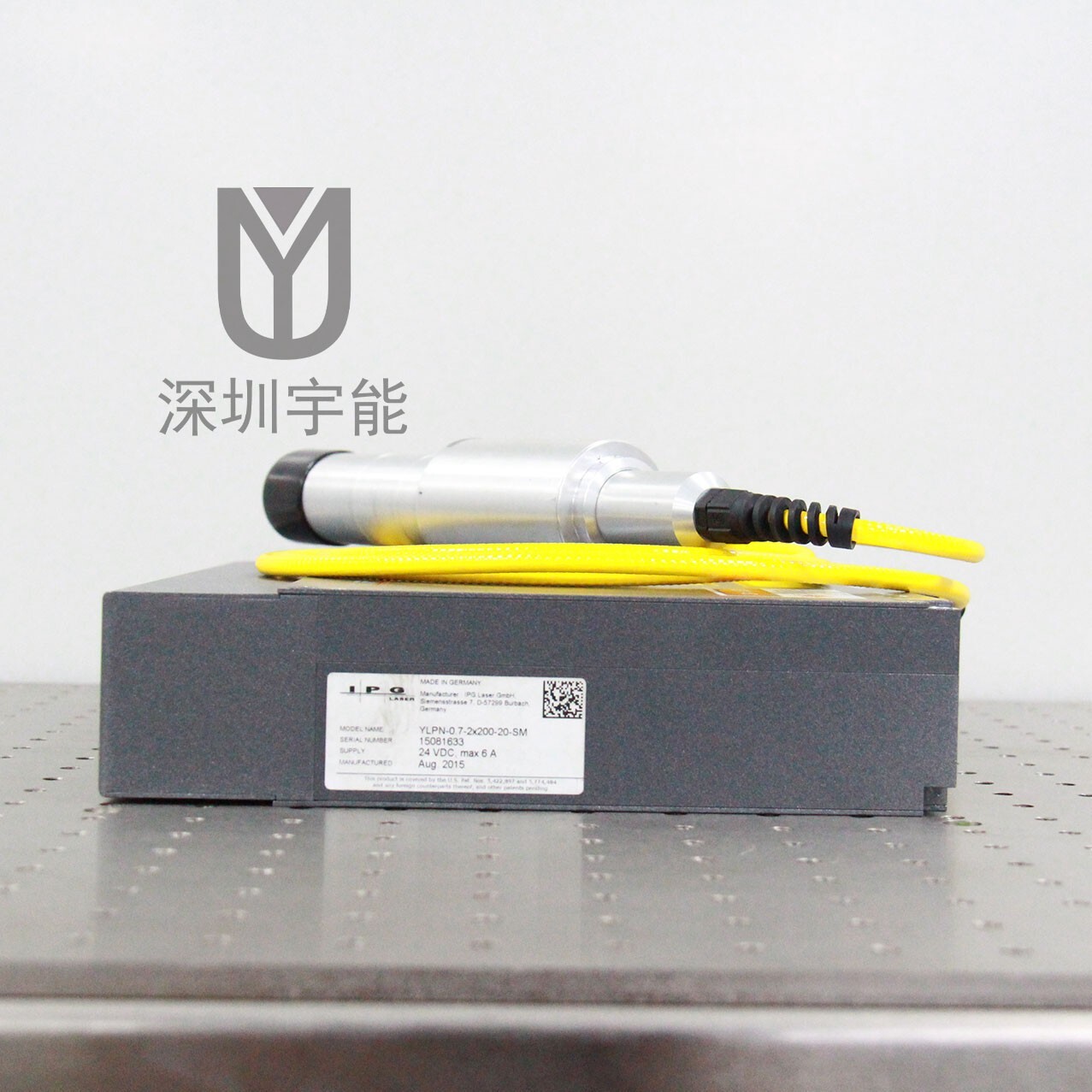 Used IPG FIBER LASER YLPN-0.7-2X200-20-SM MOPA TEST OK