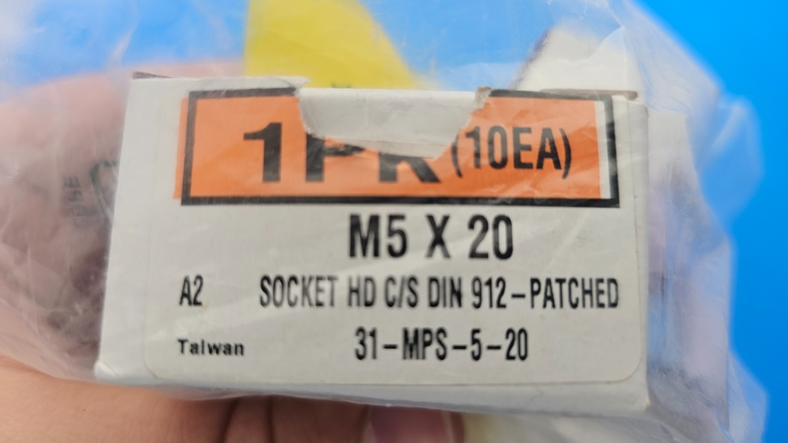 BEYEONICS GC2200803, FS90323 M5x0.8 mm Thread, 20mm Long Qty 50x