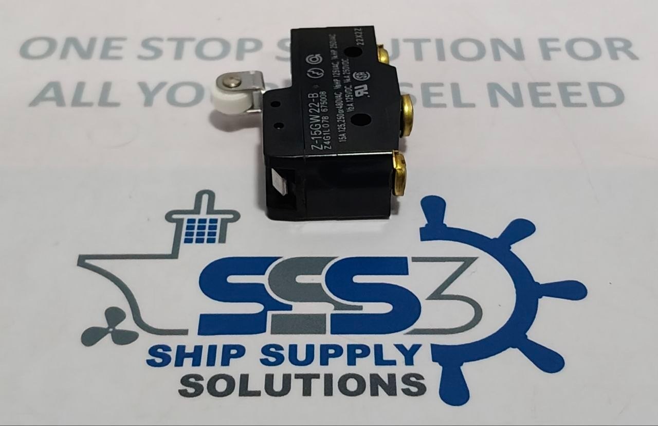 Omron Z-15GW 22-B Micro Switch Z4G1L07B 15A 125, 250 or 480VAC