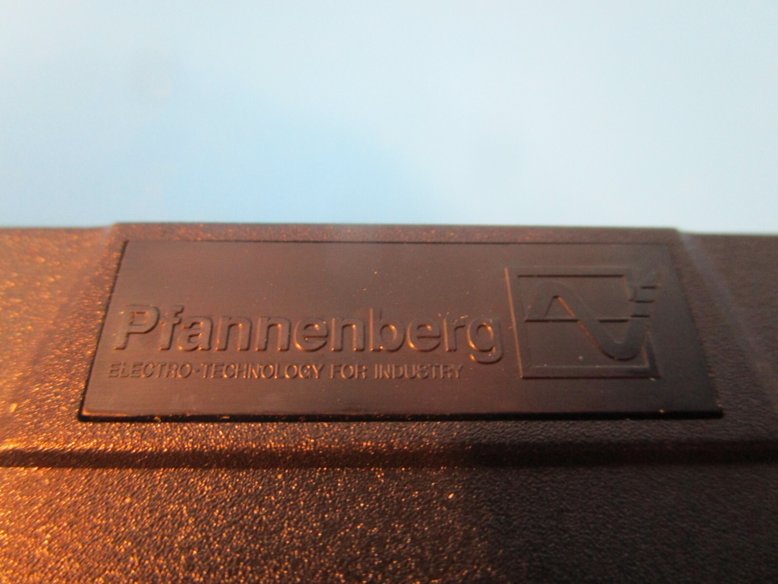 Pfannenberg 11740001050 Exhaust Filter, IP54, RAL 9011 Black