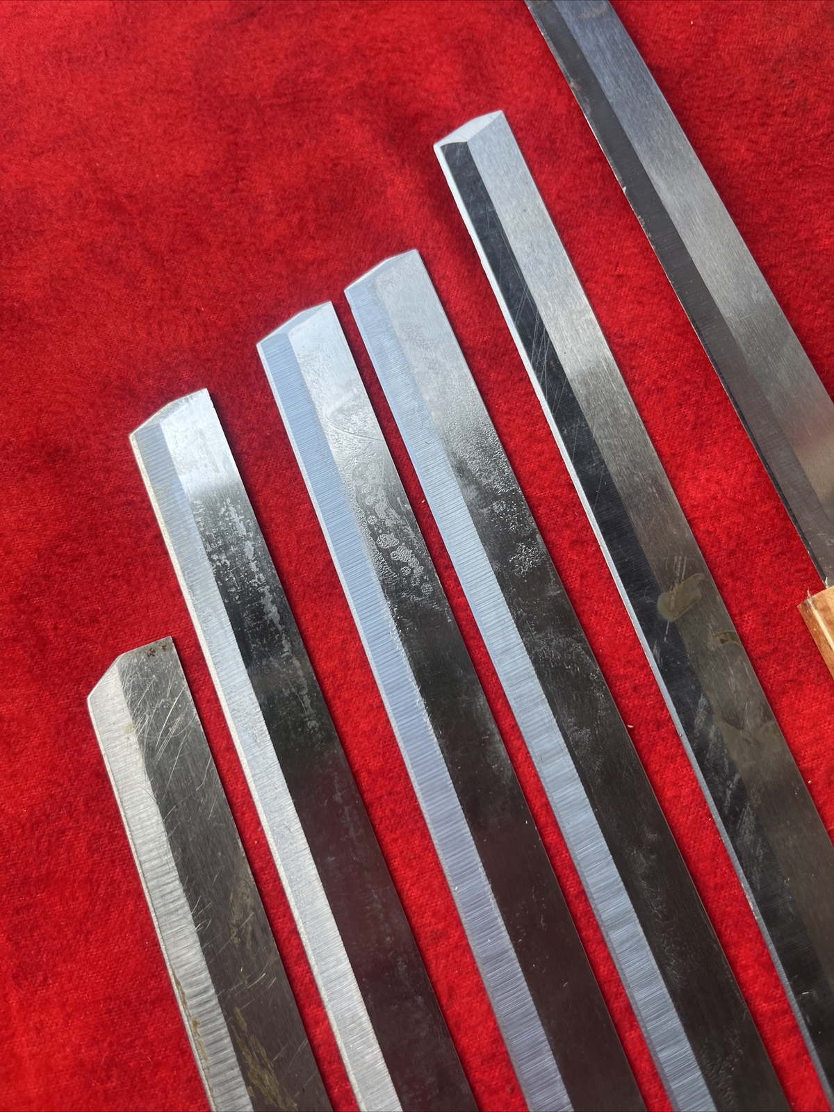 MIXED LOT OF 6 KNIFE MAIMING CUTTING BLADES GOLDEN EAGLE & DURO ACUT (k14)