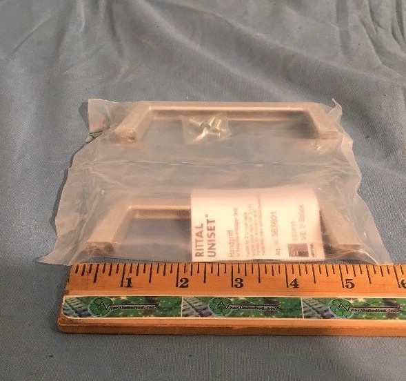 Pack of 2 NEW Rittal Uniset 363601 Front Equipment Handles
