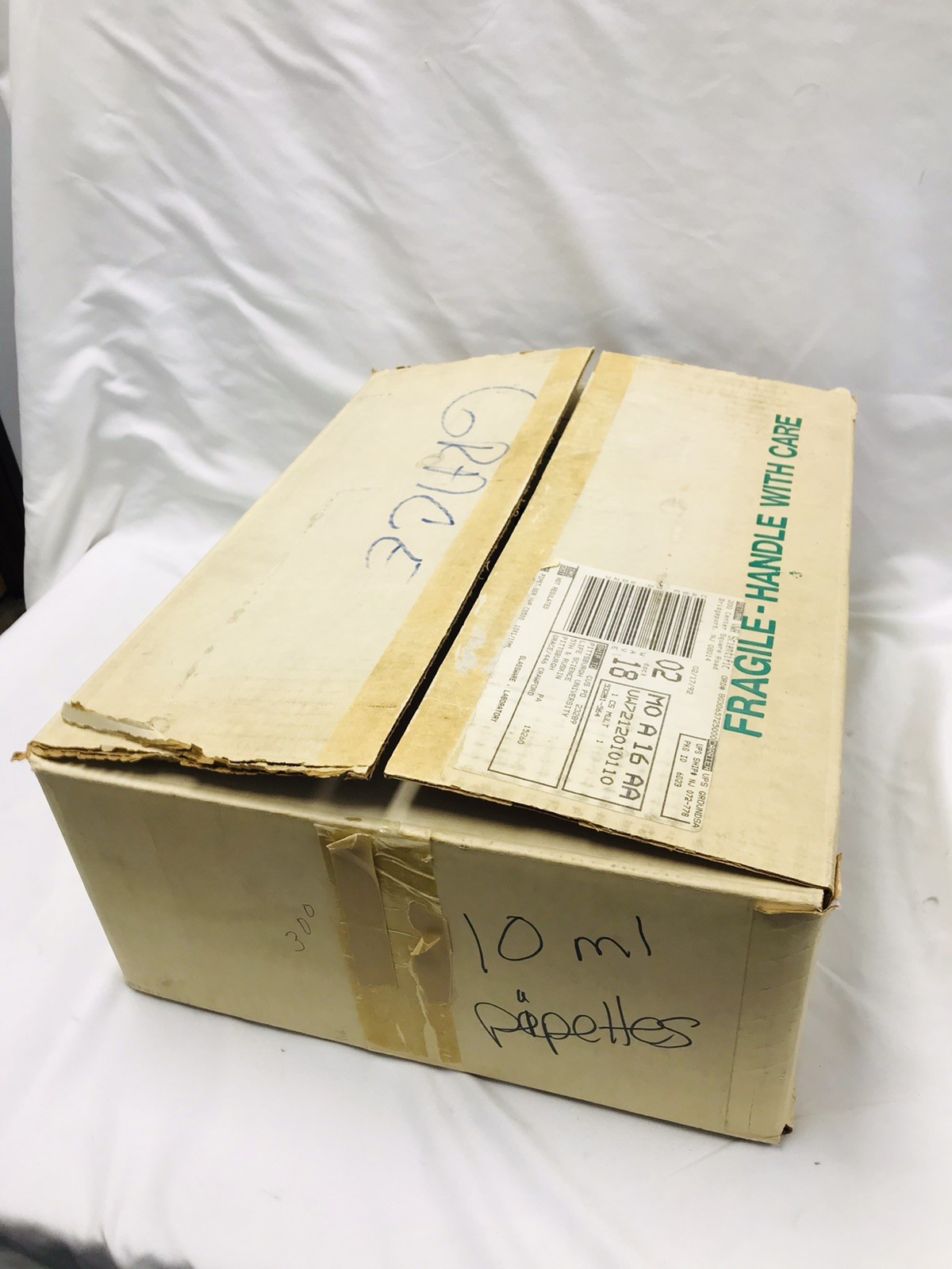 Kimble 72120-5110 – 5mL in 1/10 Pipets Glass Serological Non Sterile 500 Pack