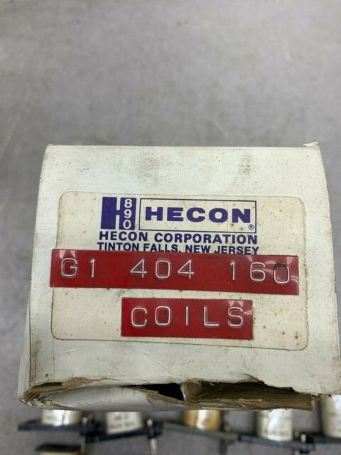 BOX OF 17 NEW IN BOX HECON COILS G1 404 160
