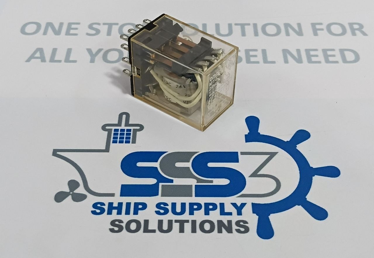 Omron MY4 Relay Coil Voltage 24VDC, 5A 240 VAC 5A 28VDC (Unused New)