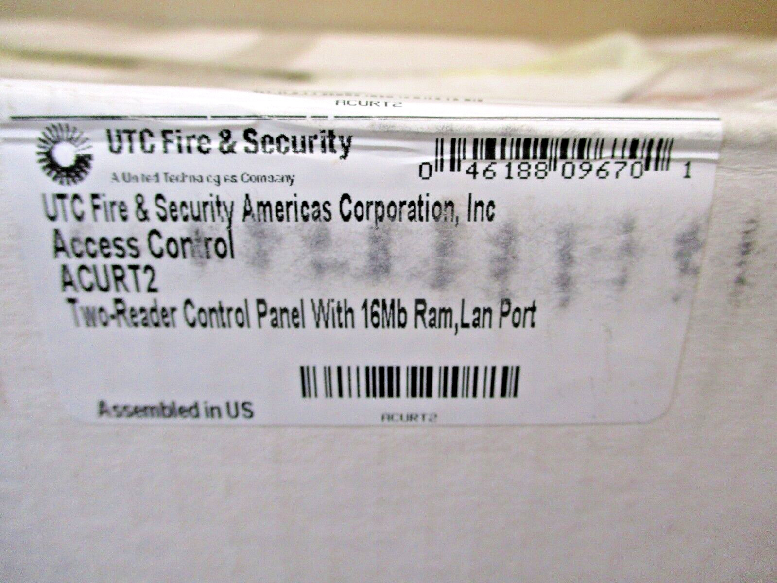 GE Security ACURT2 136168-01 Rev Q UTC Fire & Security American Corp. 46304WVS
