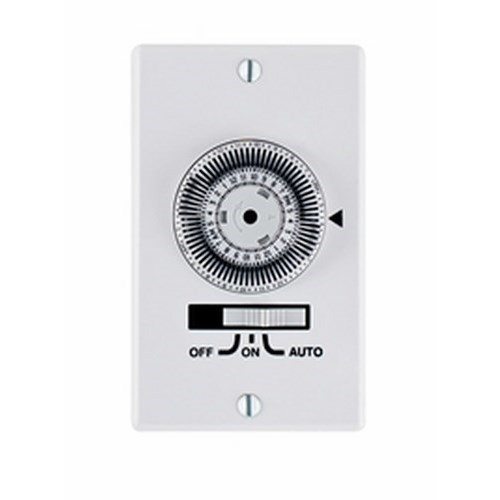 Intermatic KM2ST-1G 24 Hour 120 VAC 20 Amp Electromechanical In-Wall Timer