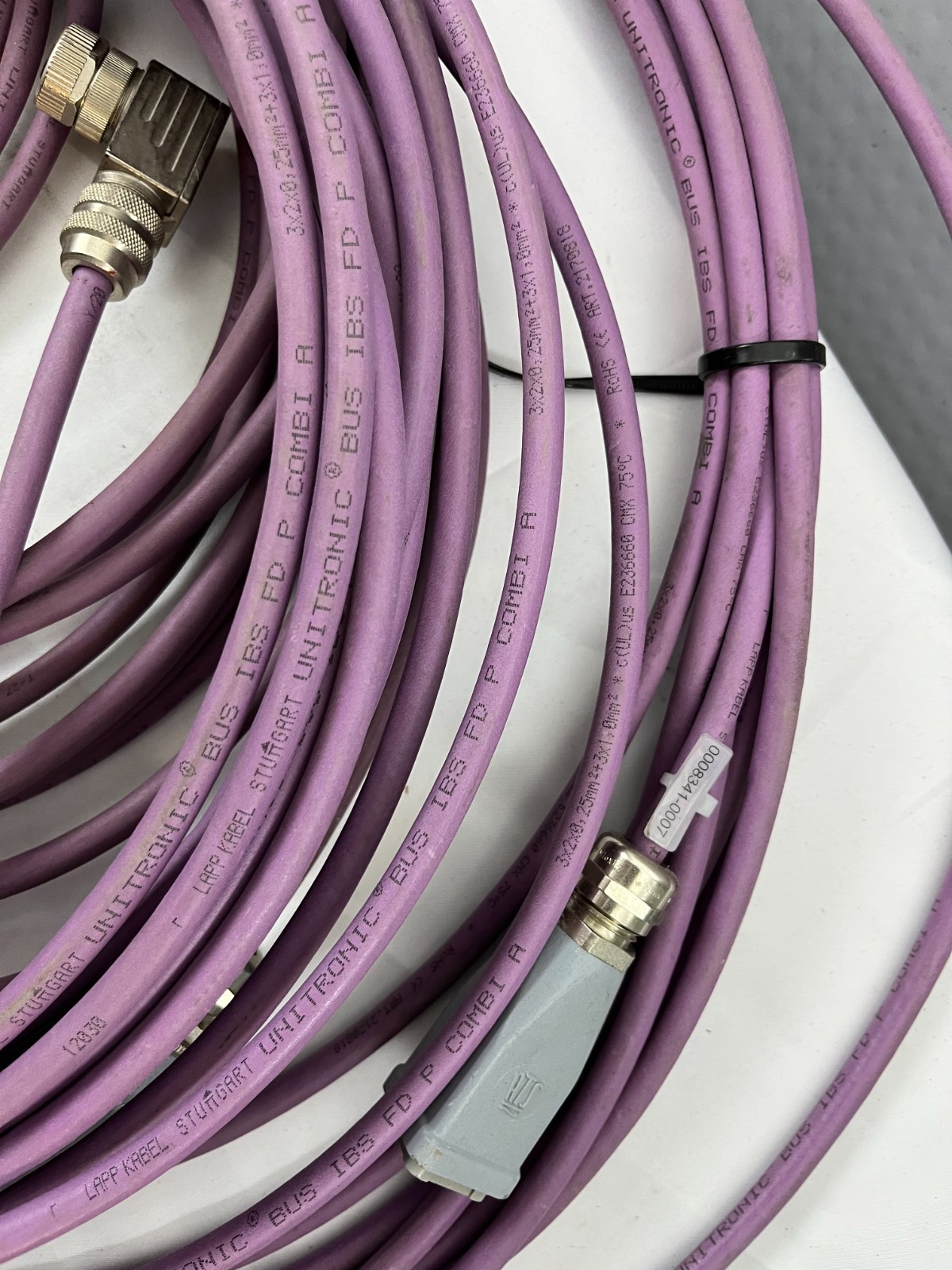 Lapp Kabel UNITRONIC BUS IBS FD P COMBI A Profibus Fieldbus Cable Bundle Used