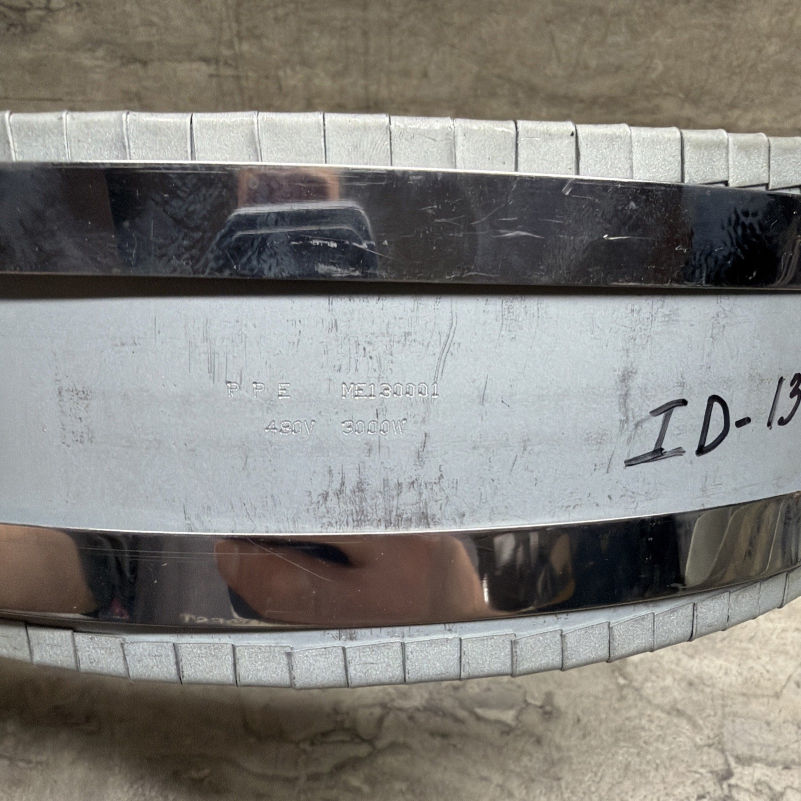 Plastic Process PPE ME130001 Band Heater, 480V 3000W, 13” X 3-1/2” Wide, New
