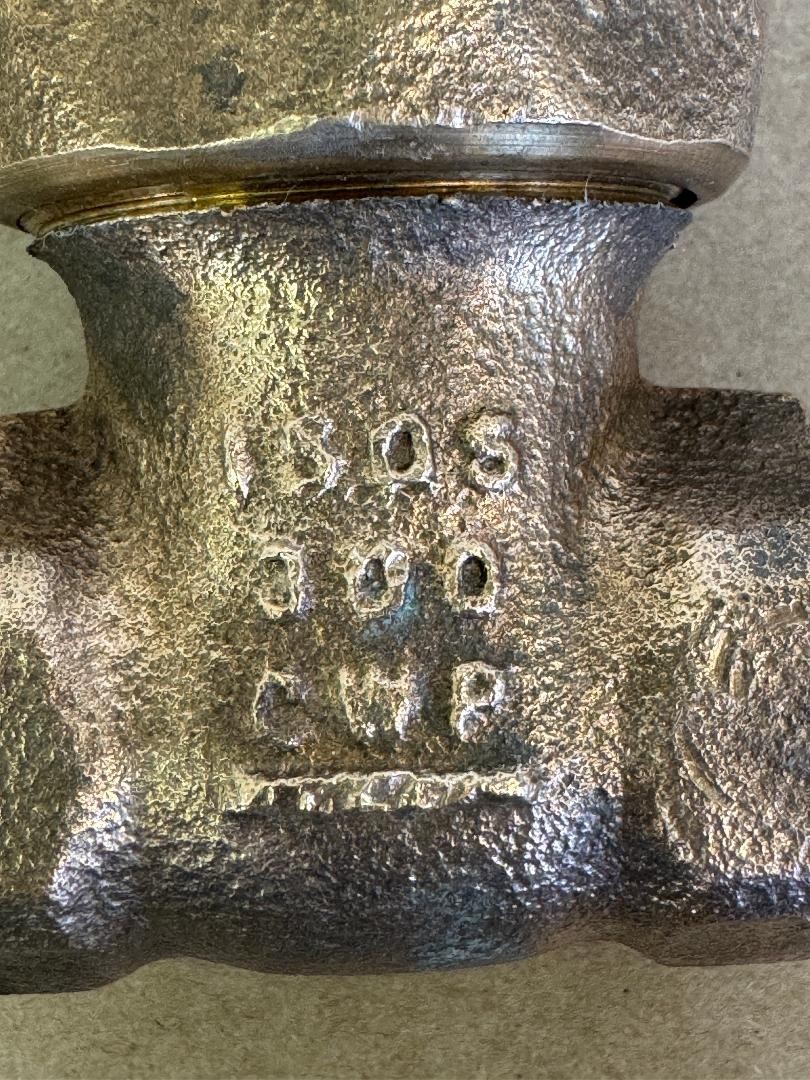 CRANE 3/4″ NPT 431-UB 150S 300 CWP BRONZE GATE VALVE