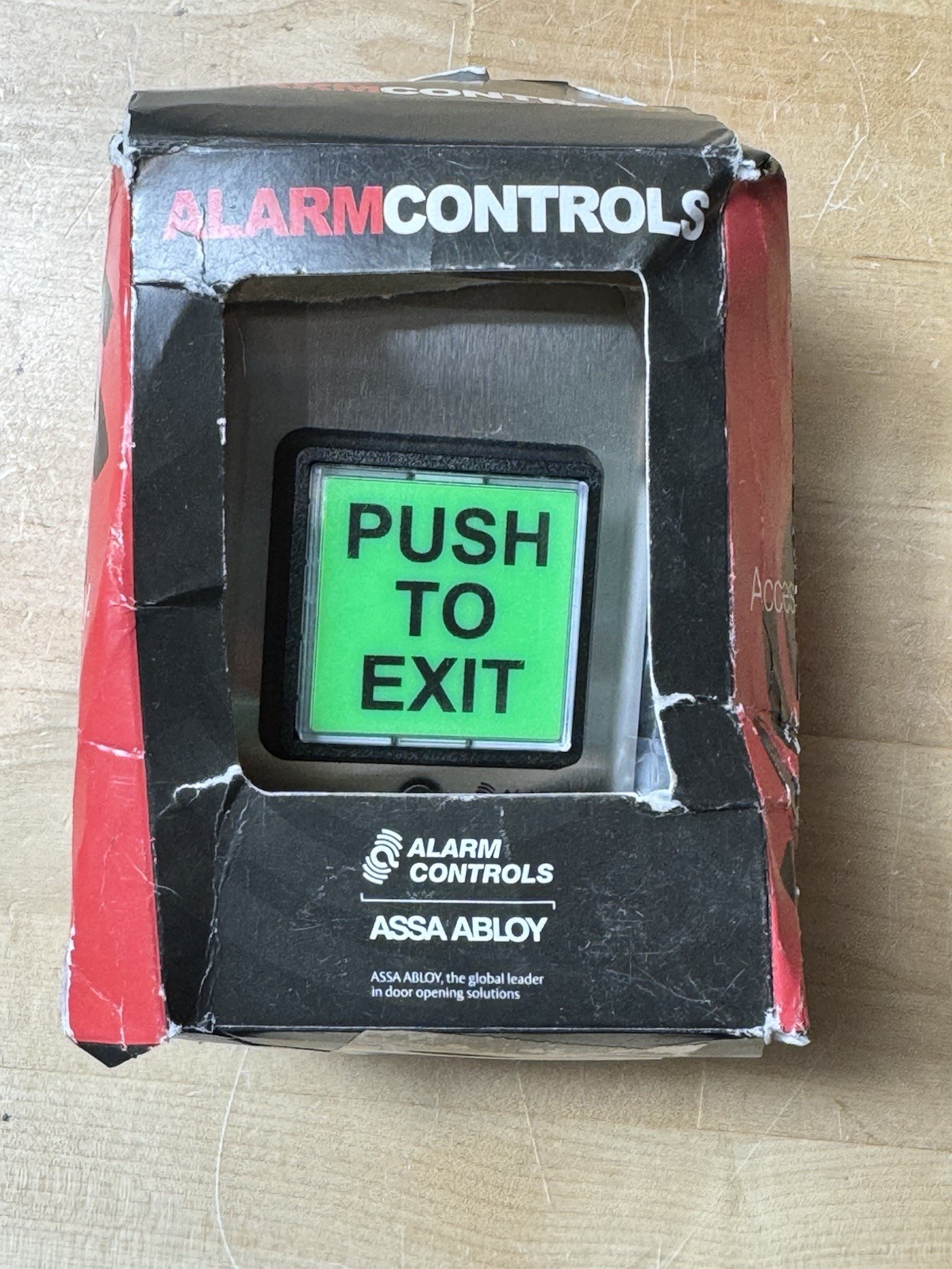 ALARM CONTROLS TS-2 PUSH BUTTON RTE (ILLUM) SPDT