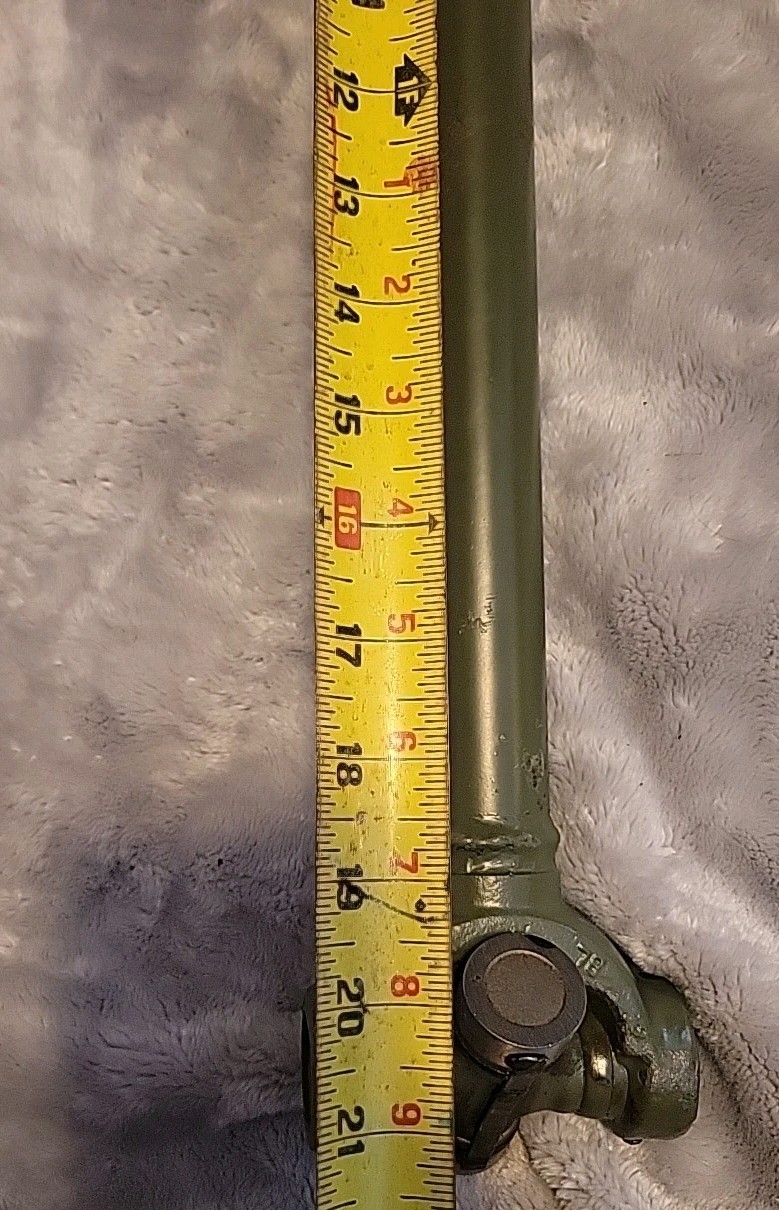 Military vehicle drive propeller shaft