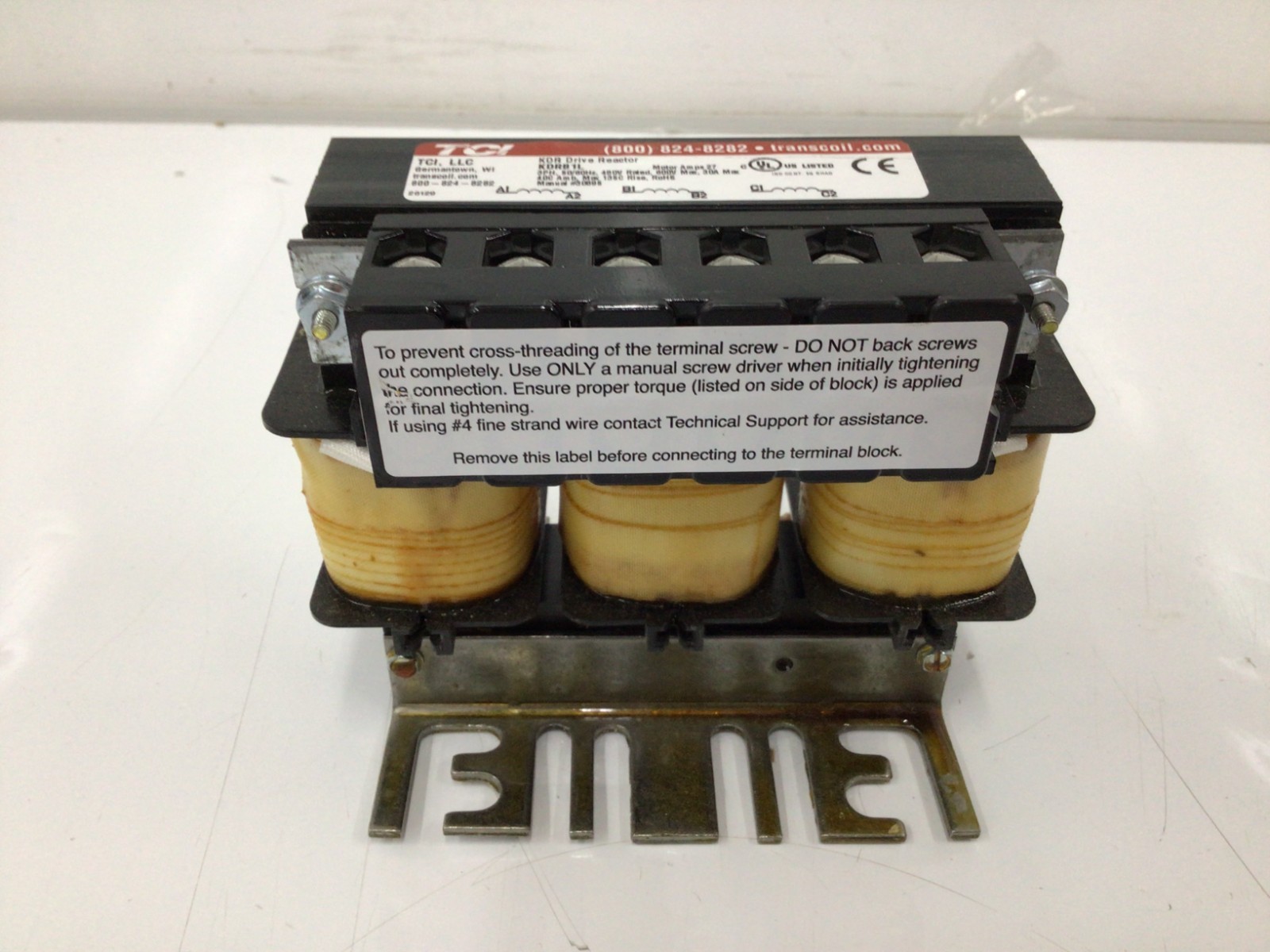 Kdr-Line Reactors Kdrc1l Input Line Reactor, Low Z, 460/480V, 52A