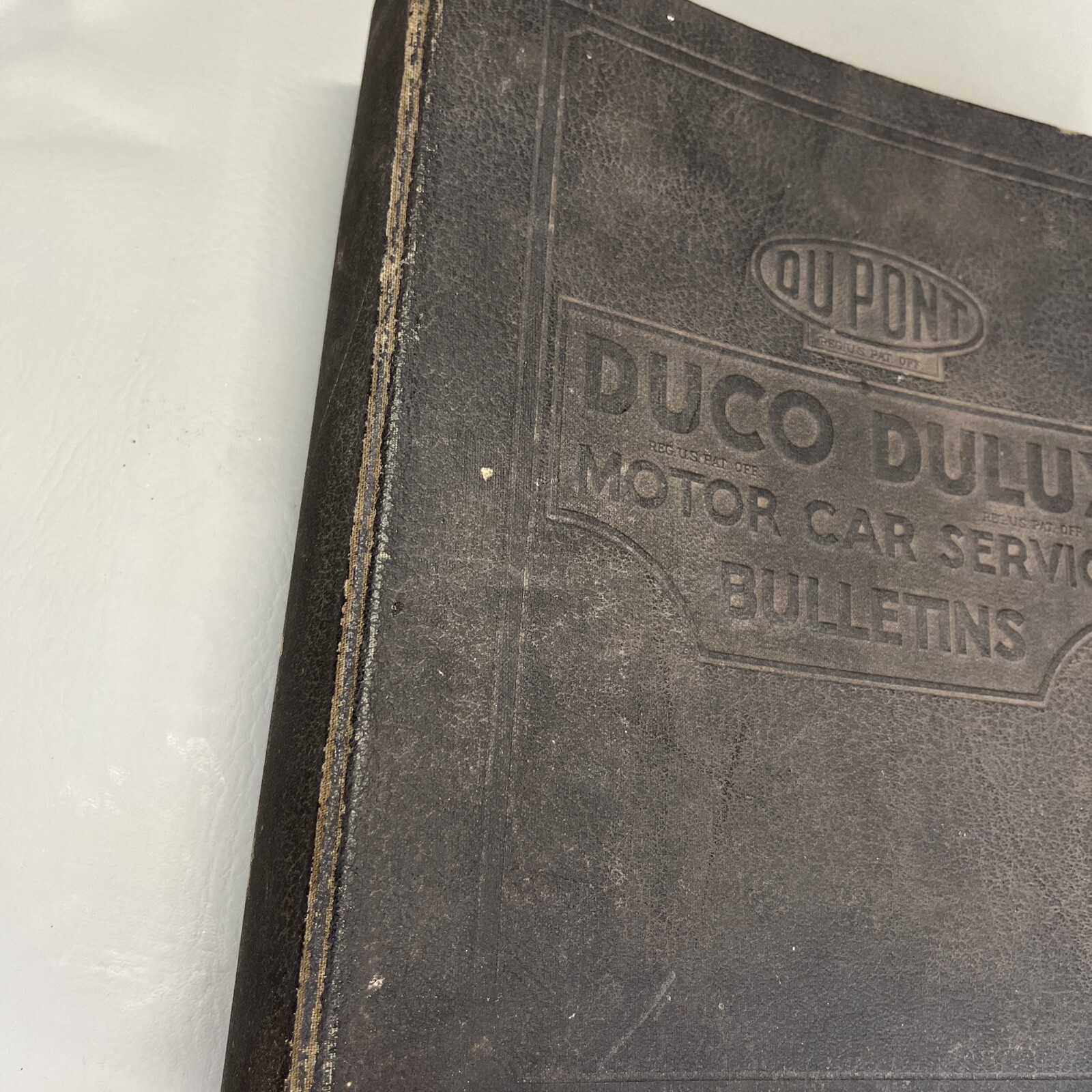 DuPont Duco Dulux Motor Car Service Bulletins Binder Mopar 1961 Dodge Parts Vtg