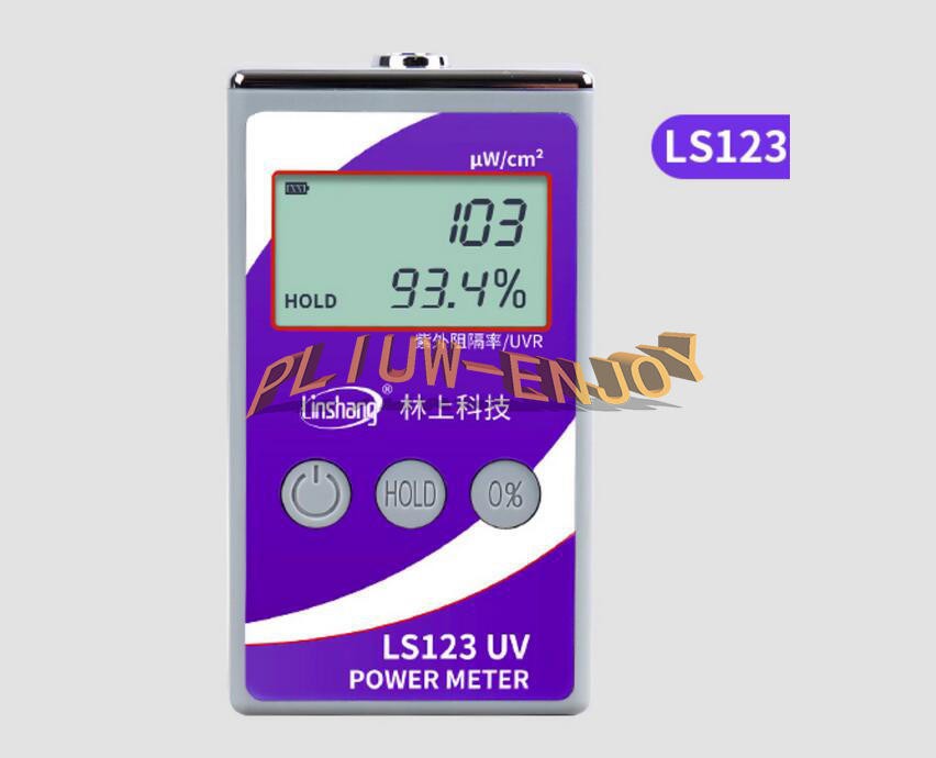 New UV Power Meter LS123 UV Radiation Meter Illumination Radiometer Handheld