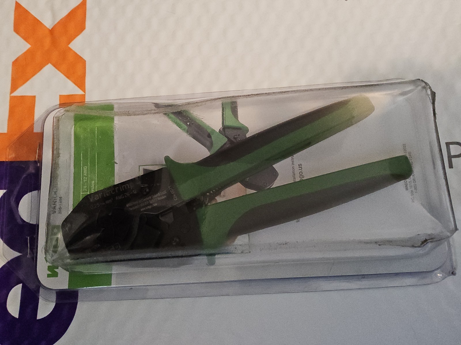 WAGO 206-1204 Variocrimp 4 Crimping Tool (New/Sealed)