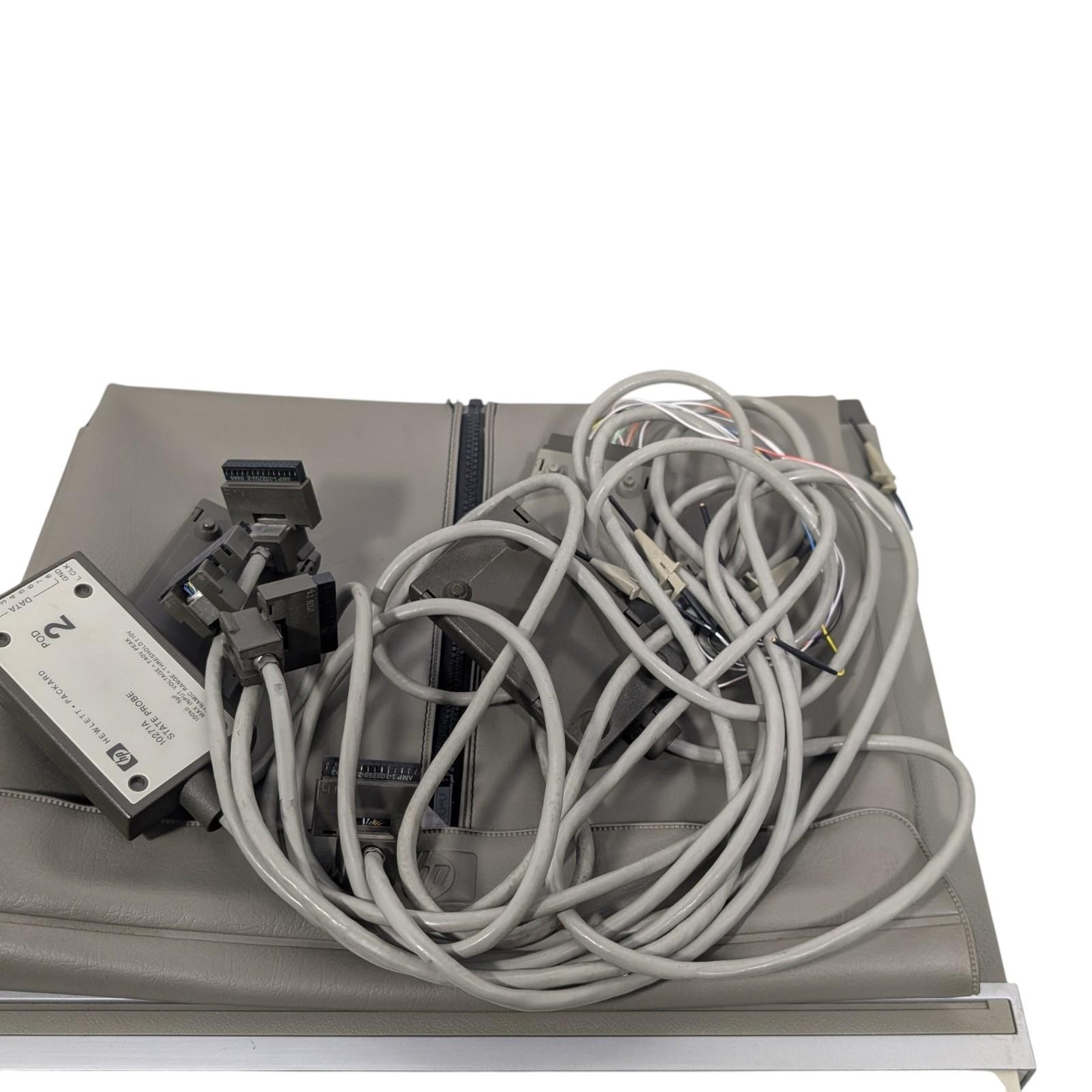HEWLETT PACKARD WITH PROBES 1631A LOGIC ANALYZER