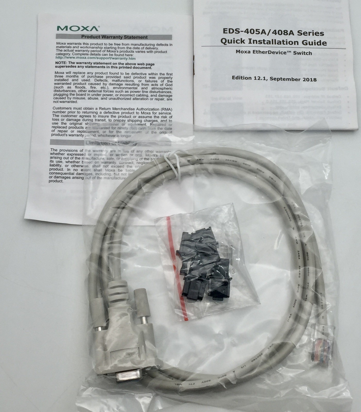 Moxa EDS-408A-3S-SC-T 8 Port Ethernet Switch 10/100BTX Single-Mode SC Fibre Port