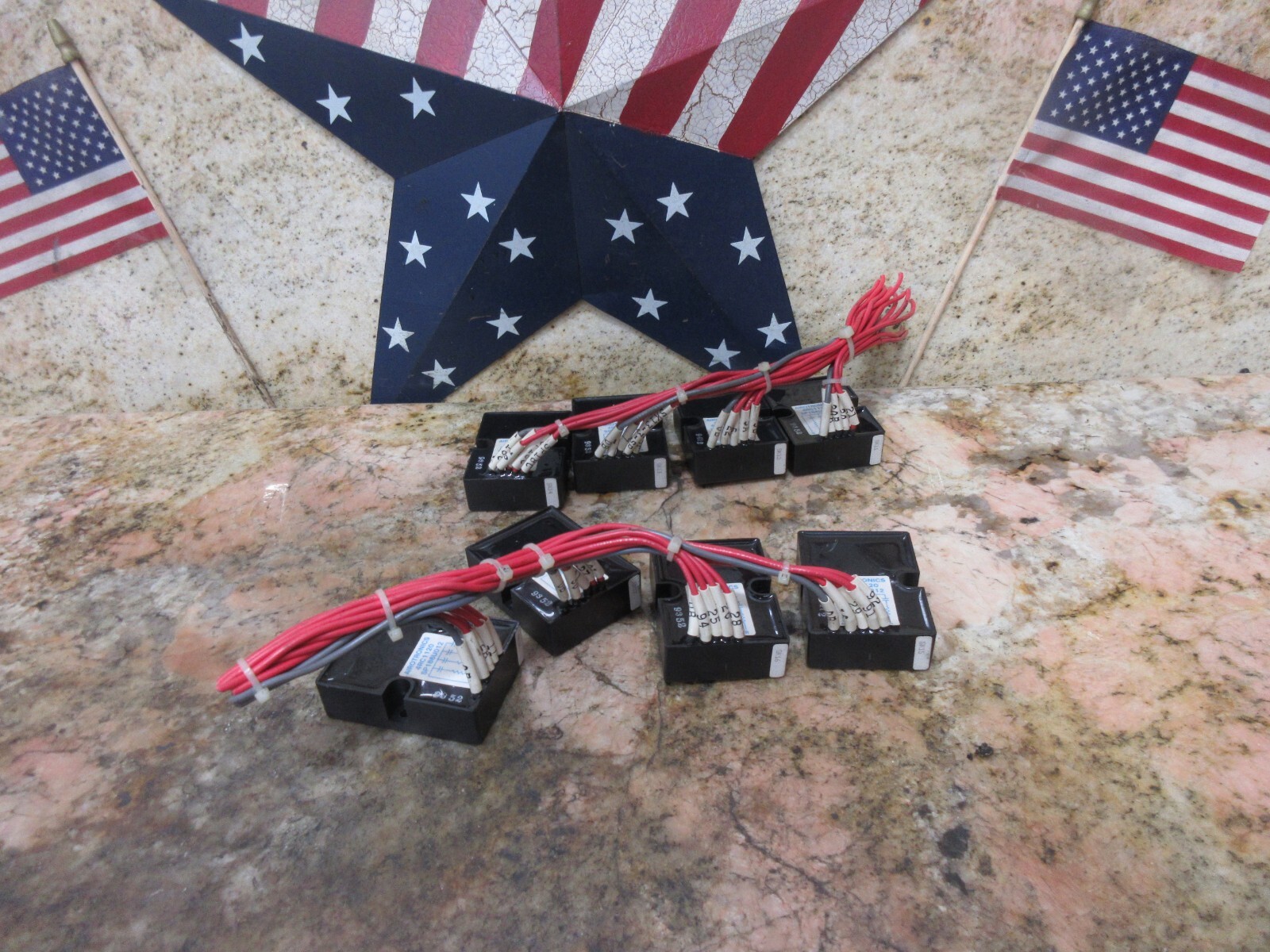 AIROTRONICS FUSE W/ WIRE 4RC1120 SP186U012 9412 LOT OF 4 PIECES