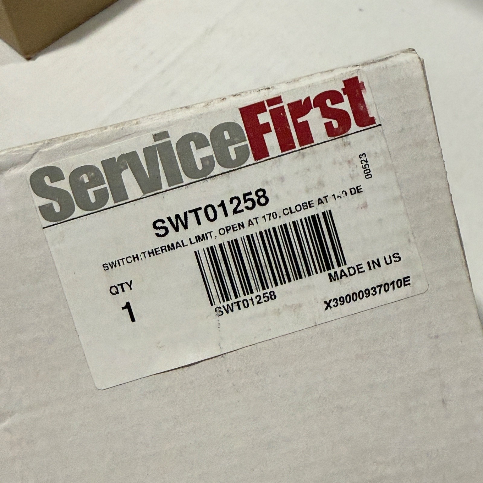 Service First SWT01258 4-1/2 in. 24V High/Low Limit Switch