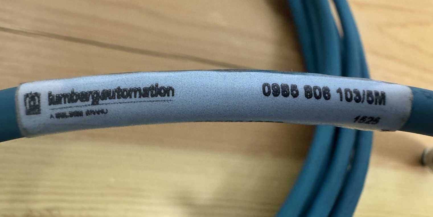 Lumbergautomation industrial Ethernet CAT 5, 0985 806 103/5M, KP-922